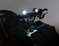 D2 ohjaustangon valosarja - moottorikelkat, mönkijät ja moottoripyörät