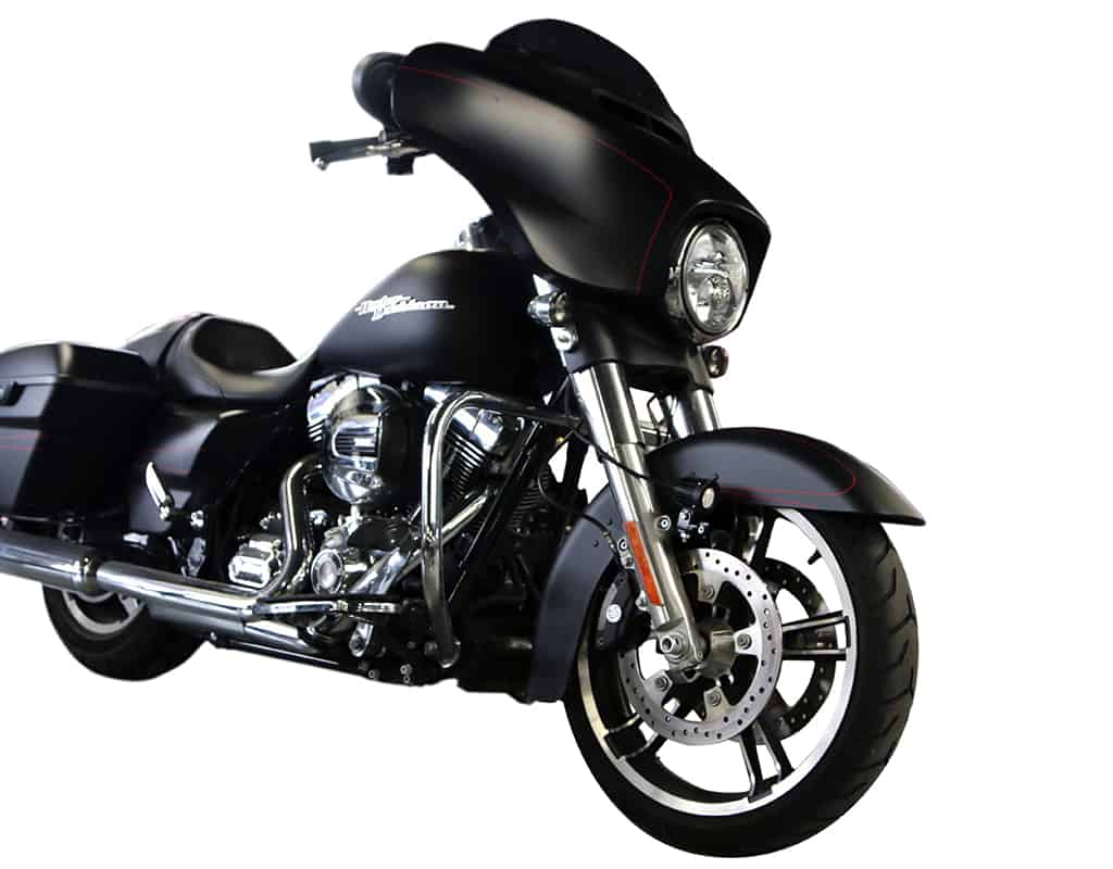 Suporte para luz de direção - Selecione motocicletas Harley-Davidson
