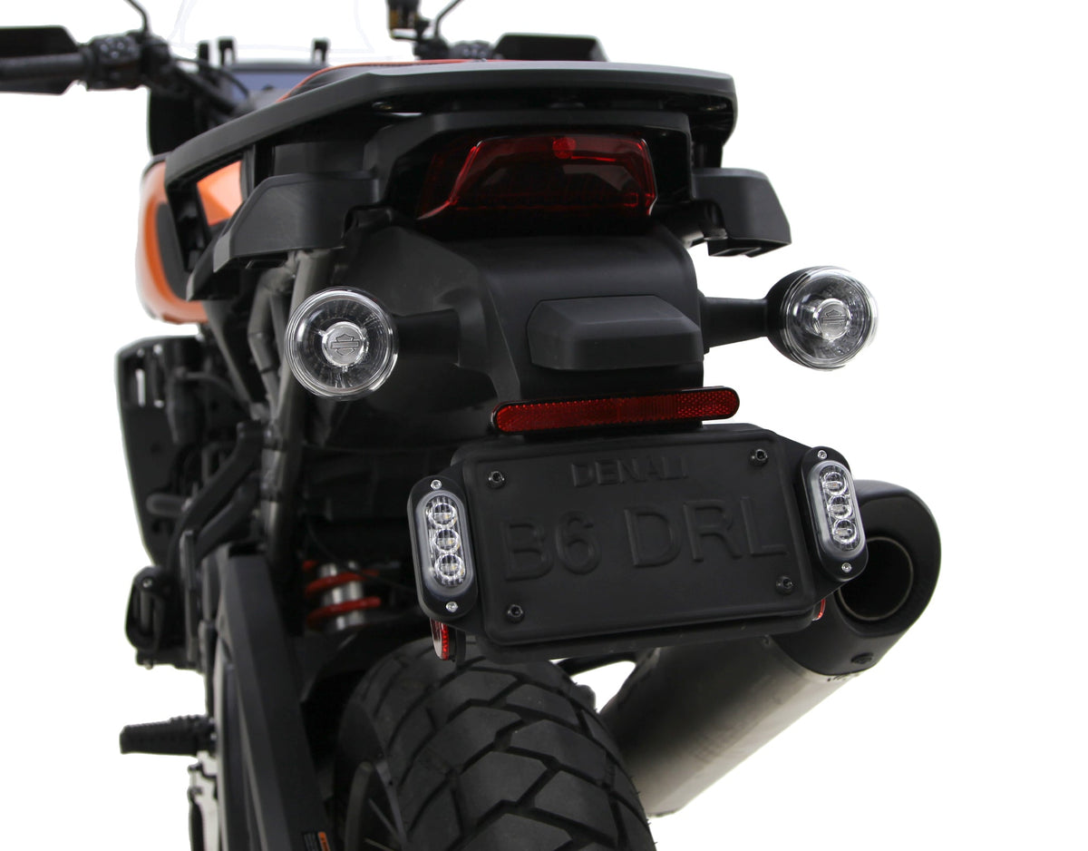 Kit de placa de sinalização traseira T3 Plug-&-Play para Harley-Davidson Pan America 1250