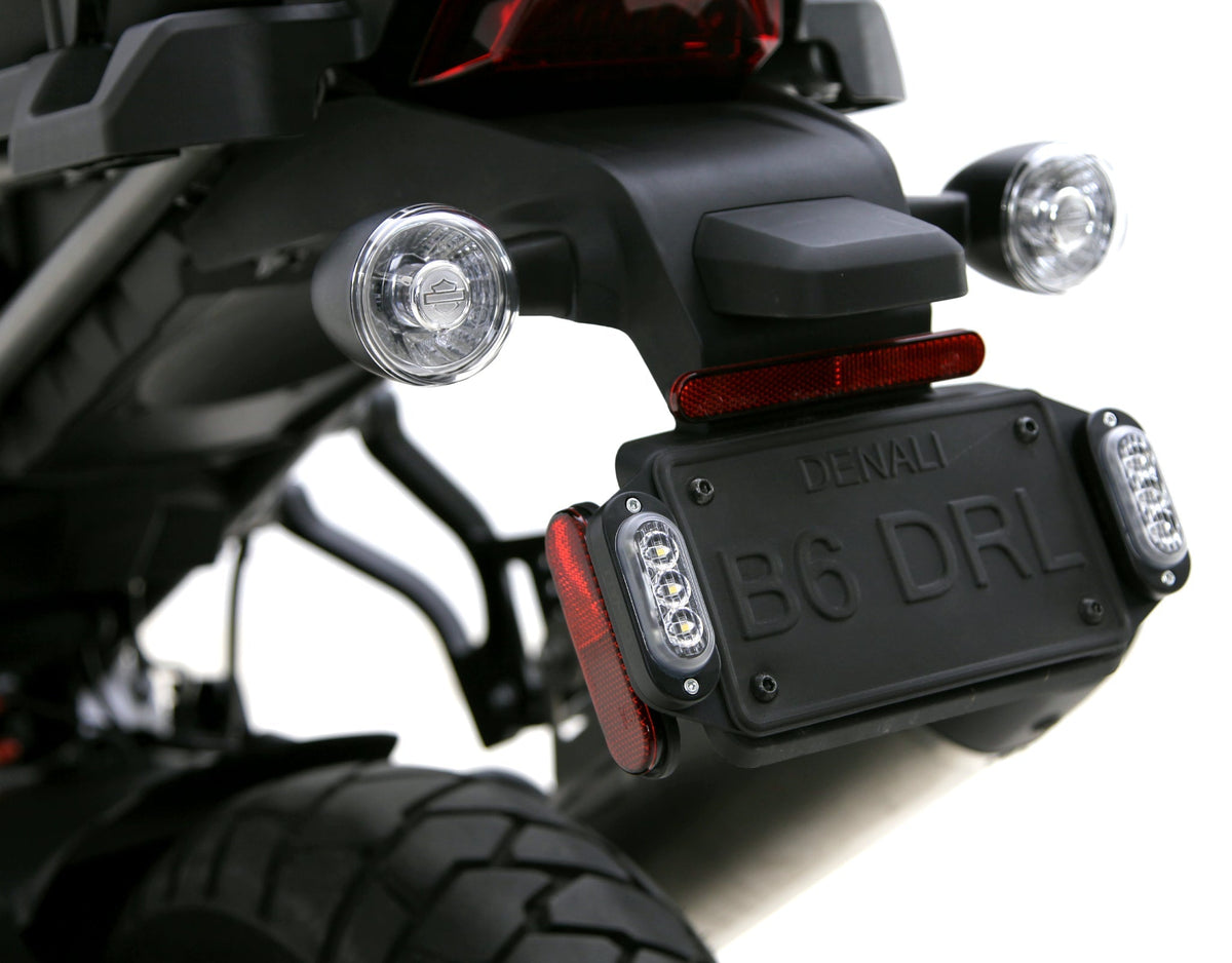 Plug-&-Play Rear T3 Blinkers registreringsskyltsats för Harley-Davidson Pan America 1250