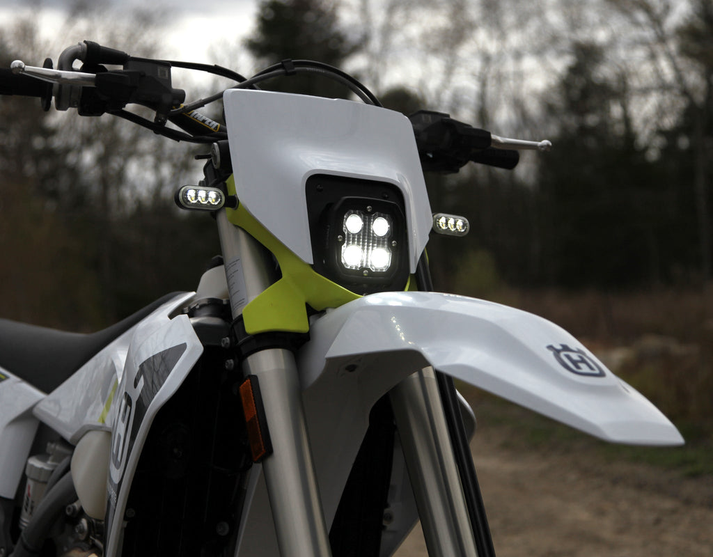 Optique de Phare moto DENALI M5 LED 145mm phare moto plus puissant que les  feux halogène et leds