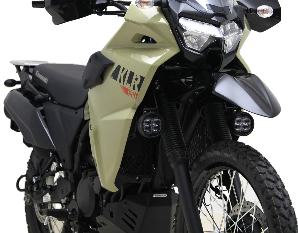 Alempi ajovalokiinnitys - Kawasaki KLR650