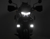Dolne mocowanie świateł drogowych - Kawasaki KLR650
