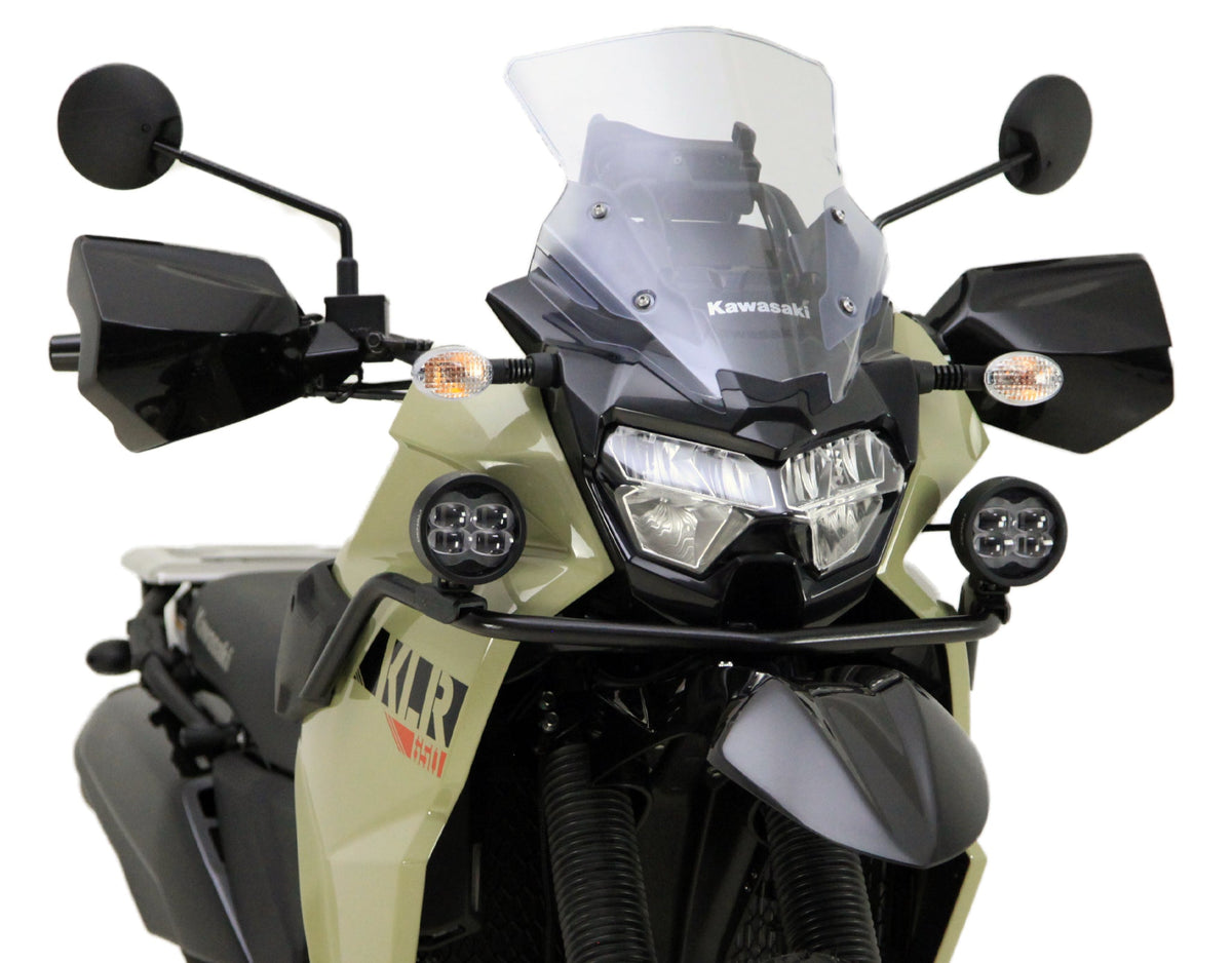 Soporte de luz de conducción de barra de protección superior - Kawasaki KLR650