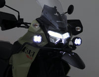 Supporto per luce di guida superiore sulla barra di protezione - Kawasaki KLR650