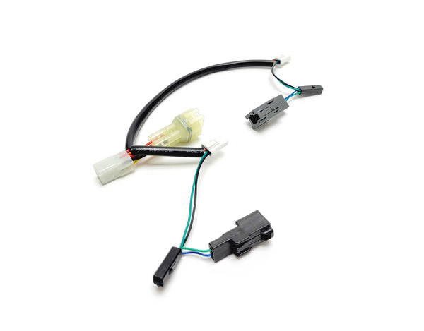 Plug-&-Play T3-bedradingsadapter vooraan voor Kawasaki KLR650