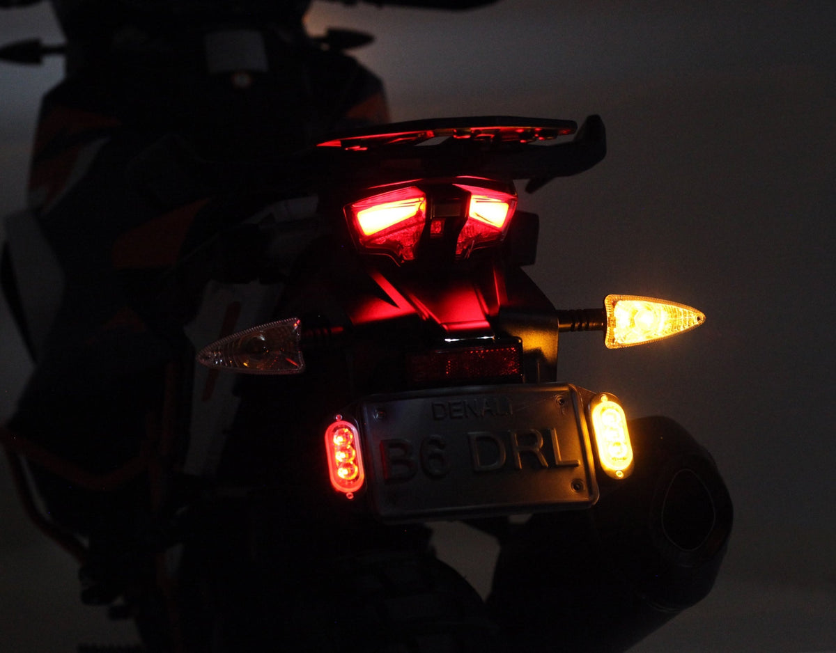 Plug-&-Play Rear T3 Blinkers registreringsskyltsats för KTM 1290 Adventure