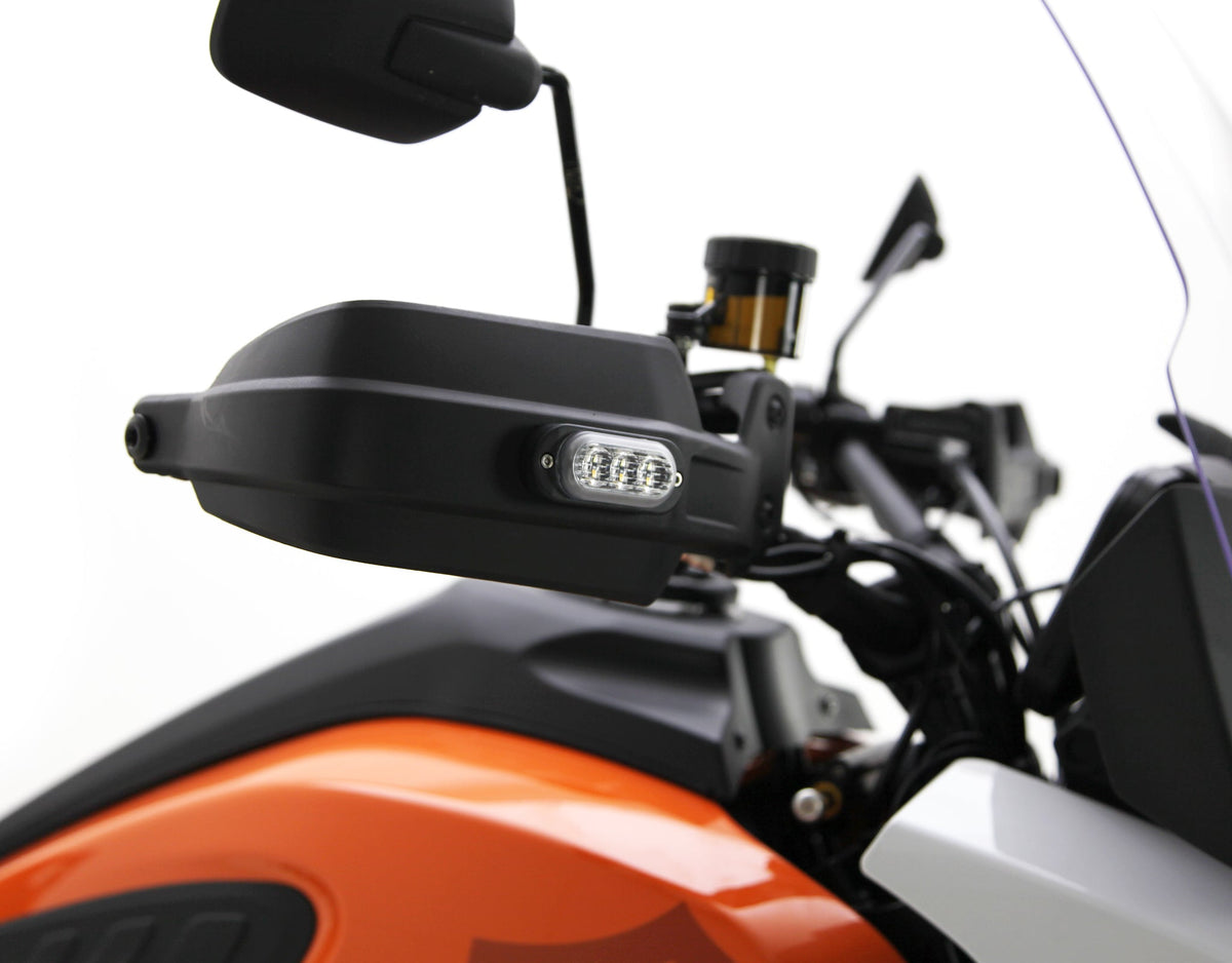 مجموعة أدوات حماية اليد لإشارة الانعطاف T3 من Plug-&-Play لـ Harley-Davidson Pan America 1250
