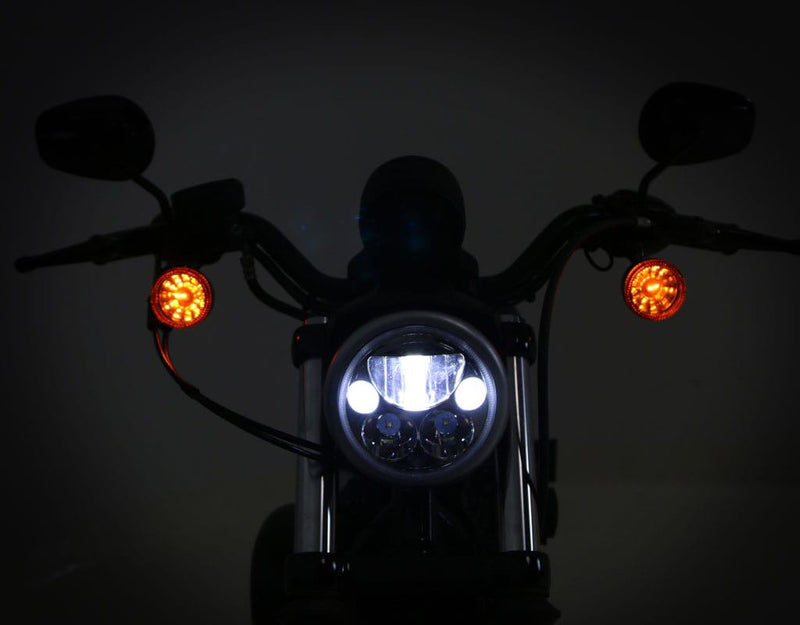 M7 E-Mark LED frontlyktmodul - 7"